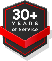 30+ years of service 30+ years of service